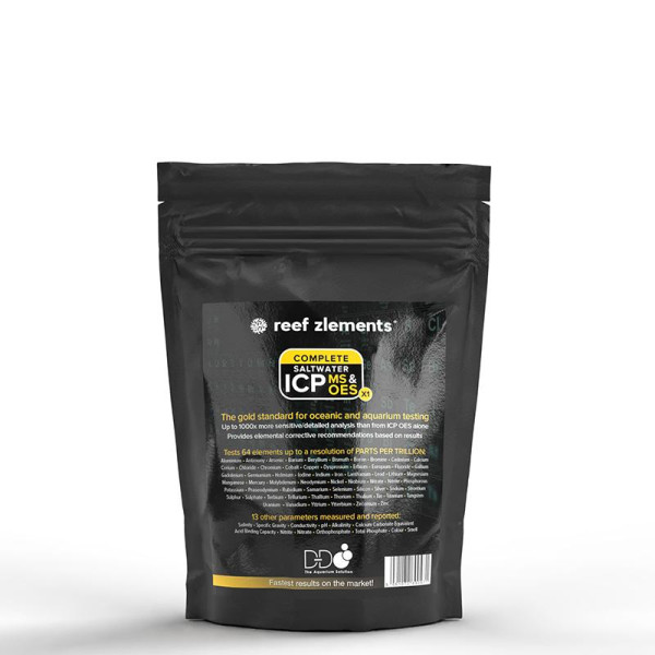Reef Zlements Complete ICP MS & OES ICP Test + RO Reef Zlements Complete ICP MS & OES ICP Test + RO