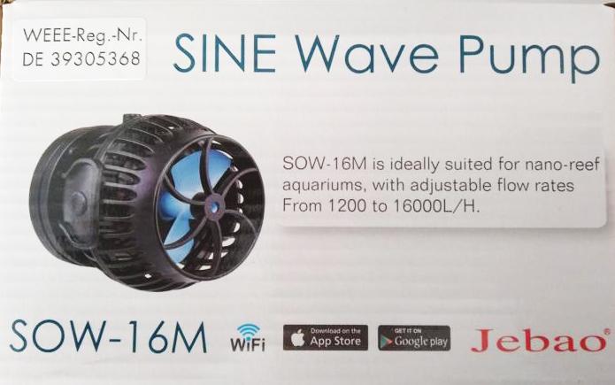 Jebao Stream Pump SOW-16M - Strömungspumpe mit WiFi