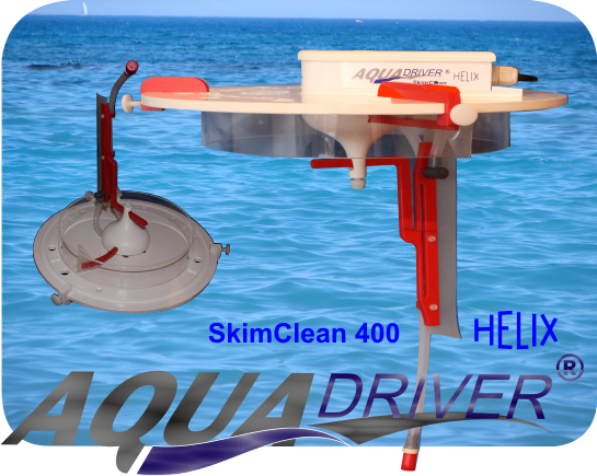AquaDriver® SkimClean 400 HELIX - für Schaumtopf Ø 400mm