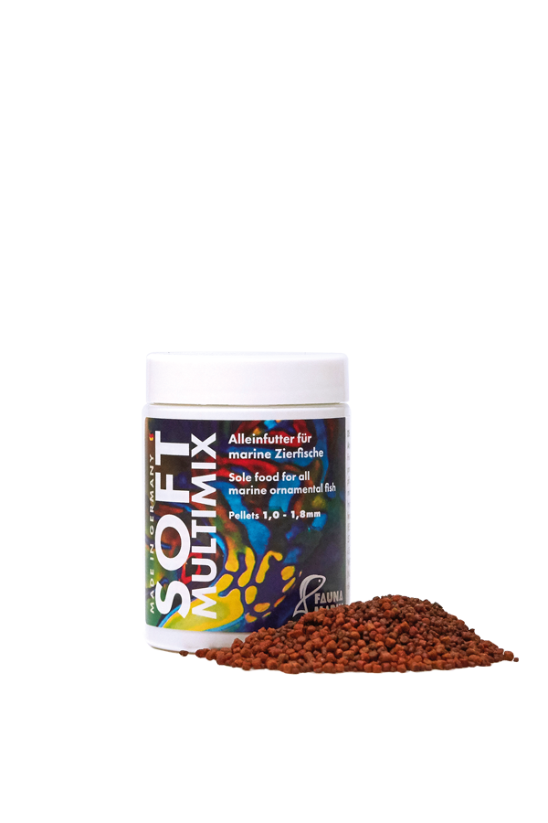 Soft Multi Mix Dose - Futtermittel-Mix für alle Meerwasserzierfische Soft Multi Mix Dose - Futtermittel-Mix für alle Meerwasserzierfische
