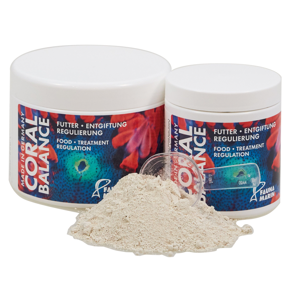 Fauna Marin Coral Balance - Das Allroundprodukt: Korallenfutter, Nährstoffträger und Wasseraufbereiter