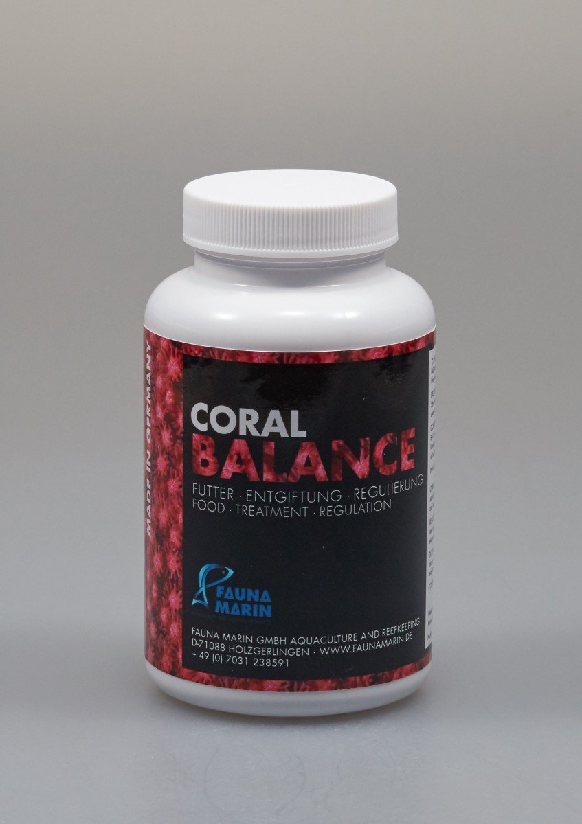 Fauna Marin Coral Balance - Das Allroundprodukt: Korallenfutter, Nährstoffträger und Wasseraufbereiter