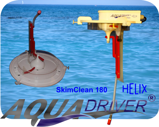 AquaDriver® SkimClean 180 HELIX - für Schaumtopf Ø 180mm