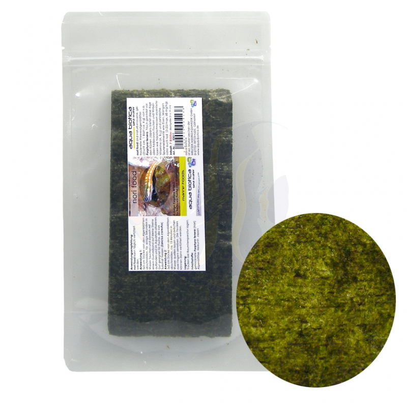 aqua biotica Nori Food 50 Blatt