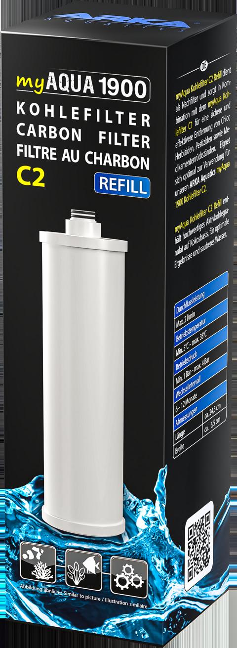 ARKA® myAqua1900 - Kohlefilter C2 REFILL