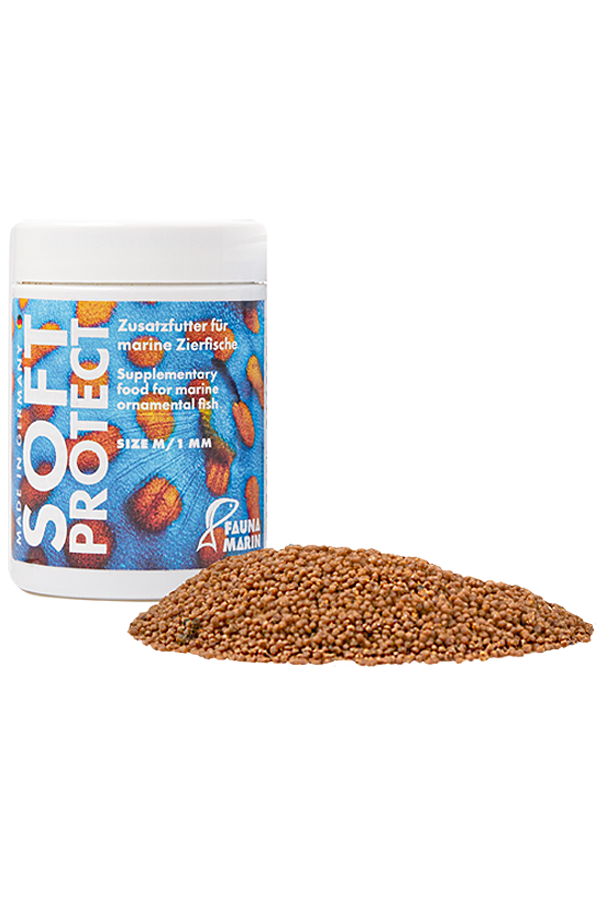 Fauna Marin Soft Protect M - Futtergranulat für Meerwasserzierfische zur Regeneration Fauna Marin Soft Protect M - Futtergranulat für Meerwasserzierfische zur Regeneration