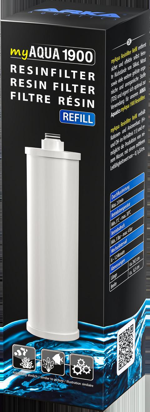 ARKA® myAqua1900 - Resinfilter REFILL