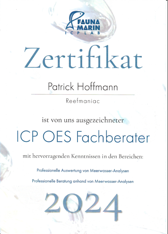 Fauna Marin ICP Beratung | ICP-Support